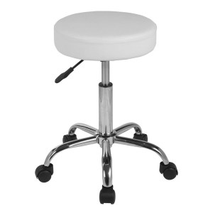 woo-124026 GLORY ΣΚΑΜΠΟ, ΒΑΣΗ ΧΡΩΜΙΟ, PU ΑΣΠΡΟ, ΡΥΘΜΙΖΟΜΕΝΟ ΥΨΟΣ, ΠΕΡΙΣΤΡΕΦΟΜΕΝΟ, ΤΡΟΧΗΛΑΤΟ