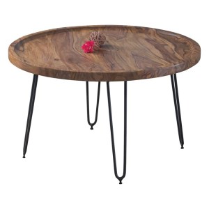 woo-125066 MATRI-W ΤΡΑΠΕΖΑΚΙ ΣΑΛΟΝΙΟΥ ΚΑΘΙΣΤΙΚΟΥ, ΜΕΤΑΛΛΟ ΒΑΦΗ ΜΑΥΡΟ, ΞΥΛΟ ΑΚΑΚΙΑ ΦΥΣΙΚΟ