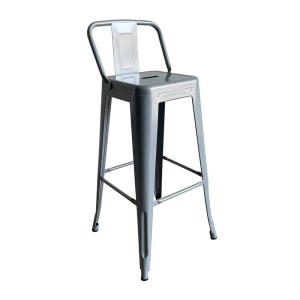 woo-125518 RELIX ΣΚΑΜΠΟ BAR ΜΕ ΠΛΑΤΗ, ΜΕΤΑΛΛΟ ΒΑΦΗ ΓΚΡΙ