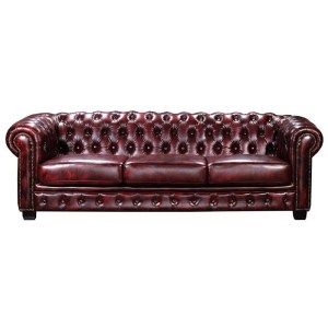 woo-125619 CHESTERFIELD 689 ΚΑΝΑΠΕΣ 4ΘΕΣΙΟΣ ΣΑΛΟΝΙΟΥ ΚΑΘΙΣΤΙΚΟΥ, ΔΕΡΜΑ ΑΠΟΧΡΩΣΗ ANTIQUE RED