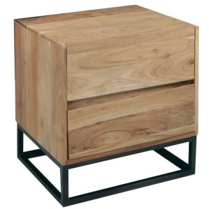 woo-125819 NEPAL-W ΚΟΜΟΔΙΝΟ ΜΕΤΑΛΛΟ ΒΑΦΗ ΜΑΥΡΟ, ΞΥΛΟ ΑΚΑΚΙΑ ΦΥΣΙΚΟ