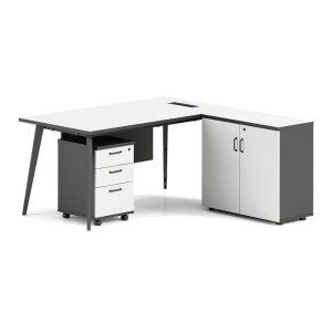 woo-125900 STATUS ΓΡΑΦΕΙΟ ΓΩΝΙΑ ΑΝΑΣΤΡΕΨΙΜΗ, ΑΠΟΧΡΩΣΗ GREY, ΕΠΙΦΑΝΕΙΑ ΑΠΟΧΡΩΣΗ ΑΣΠΡΟ