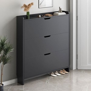 woo-125931 ΠΑΠΟΥΤΣΟΘΗΚΗ MDF - MELAMINE ΑΠΟΧΡΩΣΗ ΓΚΡΙ