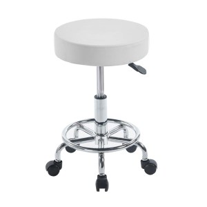 woo-126047 GLORY ΣΚΑΜΠΟ ΜΕ ΥΠΟΠΟΔΙΟ, ΒΑΣΗ ΧΡΩΜΙΟ, PU ΑΣΠΡΟ, ΠΕΡΙΣΤΡΕΦΟΜΕΝΟ, ΤΡΟΧΗΛΑΤΟ