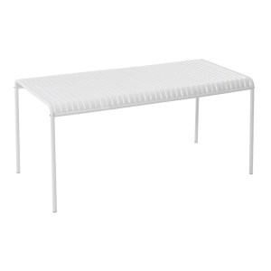 woo-126050 MODIAL ΤΡΑΠΕΖΙ ΜΕΤΑΛΛΟ ΒΑΦΗ ΑΣΠΡΟ