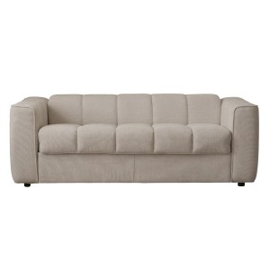 woo-126287 NORRIS ΚΑΝΑΠΕΣ - ΚΡΕΒΑΤΙ 3ΘΕΣΙΟΣ, ΥΦΑΣΜΑ WATER REPELLENT ΜΠΕΖ