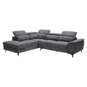 woo-126717 ROMEO ΚΑΝΑΠΕΣ-RELAX, ΔΕΞΙΑ ΓΩΝΙΑ,ΥΦΑΣΜΑ ΓΚΡΙ, ΑΠΟΘ.ΧΩΡΟΣ, ΜΙΑ ΘΕΣΗ ΜΕ ΗΛΕΚΤΡΙΚΗ ΑΝΑΚΛΗΣΗ