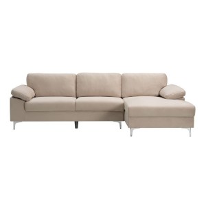 woo-126892 ALEX ΚΑΝΑΠΕΣ ΣΑΛΟΝΙΟΥ ΚΑΘΙΣΤΙΚΟΥ ΑΡΙΣΤΕΡΗ ΓΩΝΙΑ, ΥΦΑΣΜΑ ΜΠΕΖ VELURE