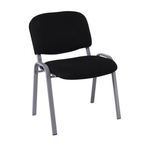 woo-126916 SIGMA ΚΑΡΕΚΛΑ ΣΤΟΙΒΑΖΟΜΕΝΗ ΓΡΑΦΕΙΟΥ ΕΠΙΣΚΕΠΤΗ, ΜΕΤΑΛΛΟ ΒΑΦΗ SILVER, ΥΦΑΣΜΑ ΜΑΥΡΟ