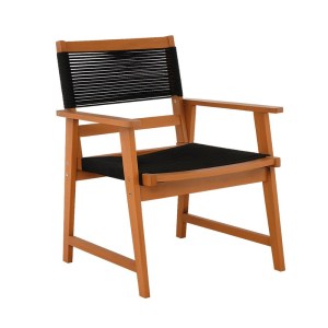 woo-127206 SPRING LIVING ΠΟΛΥΘΡΟΝΑ ΒΕΡΑΝΤΑΣ - ΚΗΠΟΥ, ΞΥΛΟ ΑΚΑΚΙΑ ΦΥΣΙΚΟ, ROPE WICKER ΜΑΥΡΟ