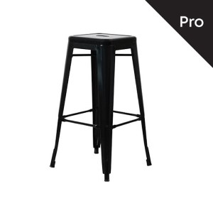 woo-23114 RELIX ΣΚΑΜΠΟ BAR-PRO, ΣΤΟΙΒΑΖΟΜΕΝΟ, ΜΕΤΑΛΛΟ ΒΑΦΗ ΜΑΥΡΟ