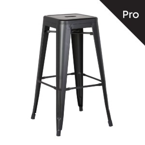 woo-25766 RELIX ΣΚΑΜΠΟ BAR-PRO, ΣΤΟΙΒΑΖΟΜΕΝΟ, ΜΕΤΑΛΛΟ ΒΑΦΗ ΜΑΥΡΟ MATTE