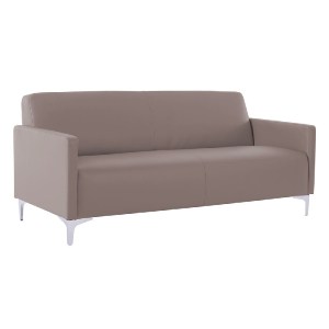 woo-26681 STYLE ΚΑΝΑΠΕΣ ΣΑΛΟΝΙΟΥ ΚΑΘΙΣΤΙΚΟΥ, 3ΘΕΣΙΟΣ, PU CAPPUCCINO, K/D