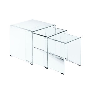 woo-27161_e-00018828-huge GLASSER SET 3  ΒΟΗΘΗΤΙΚΑ ΤΡΑΠΕΖΑΚΙΑ, ΔΙΑΦΑΝΟ ΓΥΑΛΙ 10M