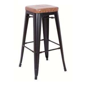 woo-28183_e-00019298-huge RELIX ΣΚΑΜΠΟ BAR, ΜΕΤΑΛΛΟ ΒΑΦΗ ΜΑΥΡΟ MATTE, PU CAMEL, ΣΤΟΙΒΑΖΟΜΕΝΟ