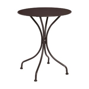 woo-28789 PARK ΤΡΑΠΕΖΙ ΜΕΤΑΛΛΟ ΒΑΦΗ SAND BROWN