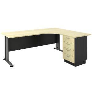 woo-30139 SUPERIOR COMPACT ΔΕΞΙΑ ΓΩΝΙΑ ΑΠΟΧΡΩΣΗ DARK GREY - BEECH