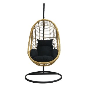 woo-30997_e-00020408-huge SALSA ΚΡΕΜΑΣΤΗ ΠΟΛΥΘΡΟΝΑ ΜΕΤΑΛΛΟ ΒΑΦΗ ΜΑΥΡΟ, WICKER ΦΥΣΙΚΟ, ΜΑΞΙΛΑΡΙ ΜΑΥΡΟ