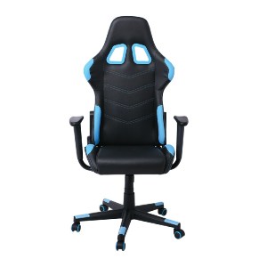woo-34312_e-00021417_2-huge BF9150 GAMING ΠΟΛΥΘΡΟΝΑ ΓΡΑΦΕΙΟΥ, ΑΝΑΚΛΙΣΗ ΠΛΑΤΗΣ ΕΩΣ 90°, PU ΜΑΥΡΟ - ΜΠΛΕ