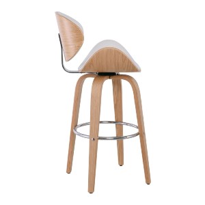 woo-34341_e-00021404_2-huge GOMEZ ΣΚΑΜΠΟ BAR ΜΕ ΠΛΑΤΗ, ΑΠΟΧΡΩΣΗ ΦΥΣΙΚΟ, PU ΑΣΠΡΟ, ΠΕΡΙΣΤΡΕΦΟΜΕΝΟ