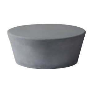 woo-34870 CONCRETE ΤΡΑΠΕΖΑΚΙ ΣΑΛΟΝΙΟΥ CEMENT GREY