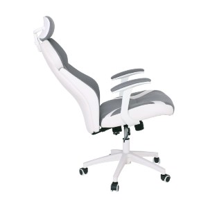 woo-36359_e-00020224_4-huge BF8300 ΠΟΛΥΘΡΟΝΑ ΓΡΑΦΕΙΟΥ ΔΙΕΥΘΥΝΤΗ, MICROFIBER ΓΚΡΙ PU ΑΣΠΡΟ