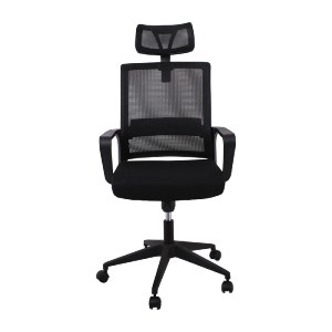 woo-37801 BF2020 ΠΟΛΥΘΡΟΝΑ ΓΡΑΦΕΙΟΥ ΔΙΕΥΘΥΝΤΗ MESH ΜΑΥΡΟ