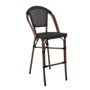 woo-38330_e-00022760-huge COSTA ΣΚΑΜΠΟ BAR ΜΕ ΠΛΑΤΗ, ΑΛΟΥΜΙΝΙΟ ΑΠΟΧΡΩΣΗ ΚΑΡΥΔΙ, TEXTILENE ΜΑΥΡΟ