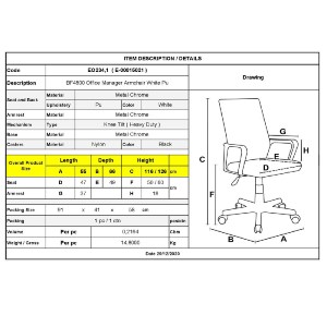 woo-38426_e-00015021_9-huge BF4800 ΠΟΛΥΘΡΟΝΑ ΔΙΕΥΘΥΝΤΗ ΜΕΤΑΛΛΟ ΧΡΩΜΙΟ - PU ΑΣΠΡΟ
