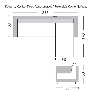 woo-38658_e-00015942_8-huge MONTREAL ΚΑΝΑΠΕΣ ΚΡΕΒΑΤΙ ΓΩΝΙΑ ΑΝΑΣΤΡΕΨΙΜΗ ΜΕ ΑΠΟΘΗΚΕΥΤΙΚΟ ΧΩΡΟ, MICROFIBER ΣΚΟΥΡΟ ΚΑΦΕ