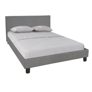 woo-39231_e-00022943-huge WILTON ΚΡΕΒΑΤΙ ΔΙΠΛΟ ΓΙΑ ΣΤΡΩΜΑ 140X190CM, ΥΦΑΣΜΑ ΓΚΡΙ
