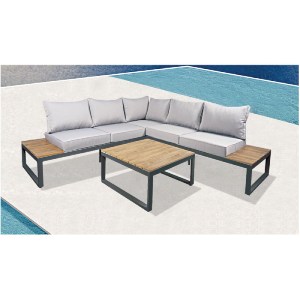 woo-39421_e-00023045-huge MEXICO SET ΣΑΛΟΝΙ ΚΗΠΟΥ ΚΑΝΑΠΕΣ ΓΩΝΙΑ + ΤΡΑΠΕΖΑΚΙ ALU ΑΝΘΡΑΚΙ, ΜΑΞΙΛΑΡΙΑ ΓΚΡΙ