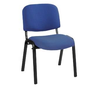 woo-39609_e-00023208-huge SIGMA ΚΑΡΕΚΛΑ ΣΤΟΙΒΑΖΟΜΕΝΗ ΓΡΑΦΕΙΟΥ ΕΠΙΣΚΕΠΤΗ, ΜΕΤΑΛΛΟ ΒΑΦΗ ΜΑΥΡΟ, ΥΦΑΣΜΑ ΜΠΛΕ