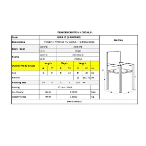 woo-40696_e-00020522_9-huge VEGERA ΠΟΛΥΘΡΟΝΑ DINING ΑΛΟΥΜΙΝΙΟ ΒΑΦΗ ΚΑΡΥΔΙ TEXTILENE ΜΠΕΖ