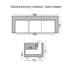 woo-41478_e-00018712_9-huge GENOVA ΚΑΝΑΠΕΣ ΣΑΛΟΝΙΟΥ ΚΑΘΙΣΤΙΚΟΥ 3ΘΕΣΙΟΣ, INOX PU ΜΑΥΡΟ