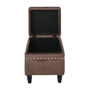 woo-42386 LOKO ΣΚΑΜΠΟ ΑΠΟΘΗΚΕΥΤΙΚΟ ΒΟΗΘΗΤΙΚΟ, ΥΦΑΣΜΑ VELURE ΑΠΟΧΡΩΣΗ ΚΑΦΕ