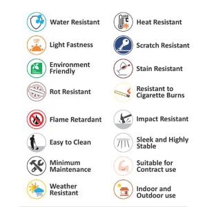 woo-45490 HPL (HIGH PRESSURE LAMINATED) ΕΠΙΦΑΝΕΙΑ ΤΡΑΠΕΖΙΟΥ ΑΠΟΧΡΩΣΗ MARBLE, ΕΞΩΤΕΡΙΚΟΥ ΧΩΡΟΥ