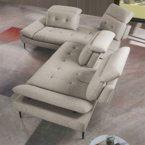 woo-45575 SELBY ΚΑΝΑΠΕΣ ΣΑΛΟΝΙΟΥ ΔΕΞΙΑ ΓΩΝΙΑ, ΑΝΑΚΛΙΝΟΜΕΝΑ ΚΕΦΑΛΑΡΙΑ, ΥΦΑΣΜΑ ΜΠΕΖ