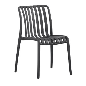 woo-46161 MODA-W ΚΑΡΕΚΛΑ ΣΤΟΙΒΑΖΟΜΕΝΗ, PP - UV PROTECTION, ΑΠΟΧΡΩΣΗ ΜΑΥΡΟ