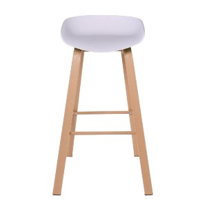 woo-46747_e-00025207_3-huge PENT ΣΚΑΜΠΟ BAR, ΜΕΤΑΛΛΟ ΒΑΦΗ ΦΥΣΙΚΟ, PP ΑΣΠΡΟ