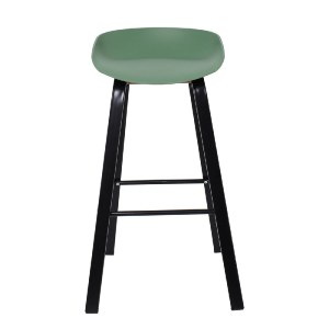 woo-46762_e-00025212_3-huge PENT ΣΚΑΜΠΟ BAR, ΜΕΤΑΛΛΟ ΒΑΦΗ ΜΑΥΡΟ, PP ΠΡΑΣΙΝΟ