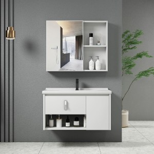 woo-47103 IDEA-2 SET ΕΠΙΠΛΟ ΚΡΕΜΑΣΤΟ ΜΠΑΝΙΟΥ ΑΣΠΡΟ, ΚΑΘΡΕΠΤΗΣ + ΠΑΓΚΟΣ ΜΕ ΝΙΠΤΗΡΑ ΚΑΙ ΜΠΑΤΑΡΙΑ