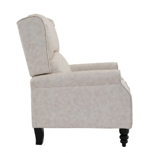 woo-47203 SIMPLE RELAX ΠΟΛΥΘΡΟΝΑ ΜΠΕΡΖΕΡΑ ΣΑΛΟΝΙΟΥ, ΚΑΘΙΣΤΙΚΟΥ, ΥΦΑΣΜΑ ΑΠΟΧΡΩΣΗ ANTIQUE ΕΚΡΟΥ