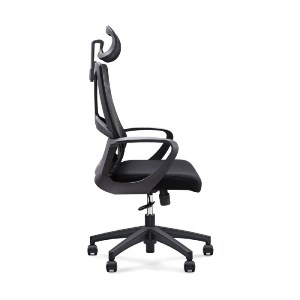 woo-47645 BF8600 ΠΟΛΥΘΡΟΝΑ ΓΡΑΦΕΙΟΥ ΔΙΕΥΘΥΝΤΗ, MESH ΜΑΥΡΟ, ΥΦΑΣΜΑ ΜΑΥΡΟ