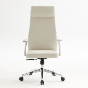 woo-47684 BF8800 ΠΟΛΥΘΡΟΝΑ ΓΡΑΦΕΙΟΥ ΔΙΕΥΘΥΝΤΗ, PU ΑΣΠΡΟ, ΒΑΣΗ &