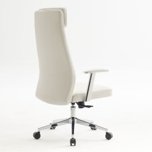 woo-47685 BF8800 ΠΟΛΥΘΡΟΝΑ ΓΡΑΦΕΙΟΥ ΔΙΕΥΘΥΝΤΗ, PU ΑΣΠΡΟ, ΒΑΣΗ &