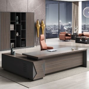 woo-47711 VIP ΓΡΑΦΕΙΟ ΔΕΞΙΑ ΓΩΝΙΑ, ΑΠΟΧΡΩΣΗ GREY WALNUT