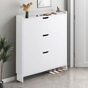woo-47718 ΠΑΠΟΥΤΣΟΘΗΚΗ MDF - MELAMINE ΑΠΟΧΡΩΣΗ ΑΣΠΡΟ