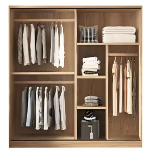 woo-47726 VANITY ΝΤΟΥΛΑΠΑ ΔΙΦΥΛΛΗ - ΣΥΡΟΜΕΝΗ, ΑΠΟΧΡΩΣΕΩΝ SONOMA OAK & CREAM