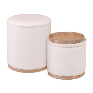 woo-48524_e-00025929_2-huge MATIC SET-2 ΣΚΑΜΠΟ-ΤΡΑΠΕΖΑΚΙ ΜΕ ΑΠΟΘΗΚΕΥΤΙΚΟ ΧΩΡΟ, TEDDY ΥΦΑΣΜΑ ΕΚΡΟΥ